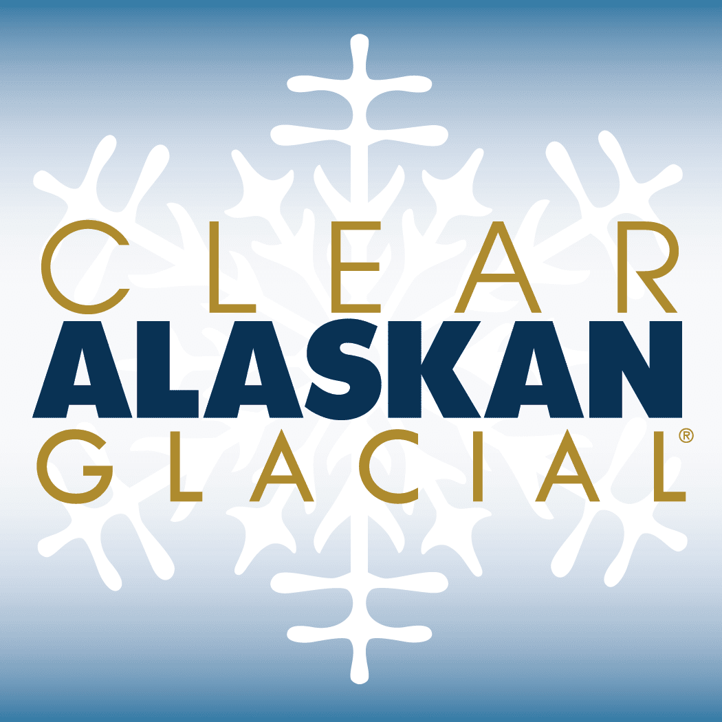 Clear Alaskan Glacial